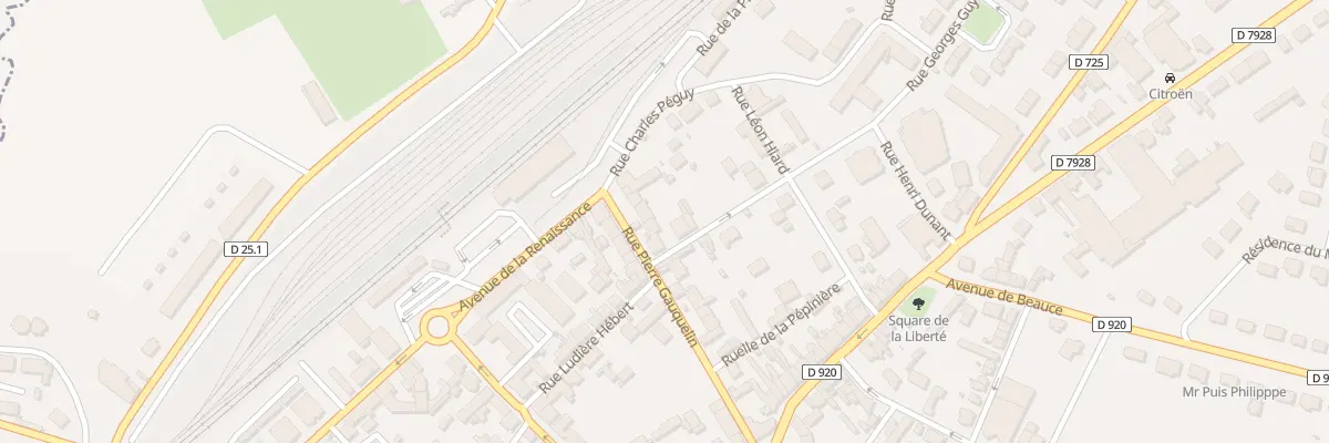 Plan du 20 Rue Pierre Gauquelin à La Loupe
