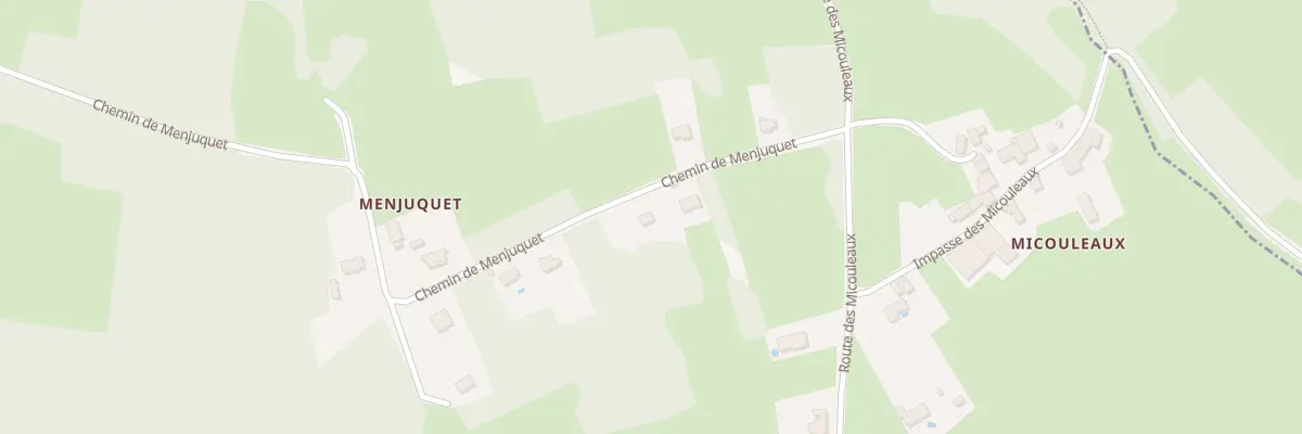 Plan du 155 Che de Menjuquet à Sana