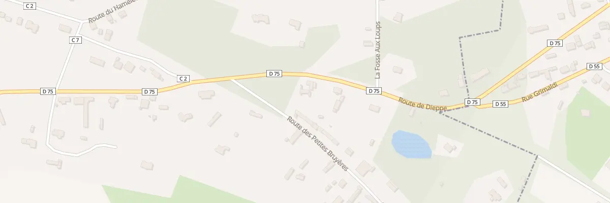 Plan du 9 Rte de Dieppe à Varengeville-sur-Mer