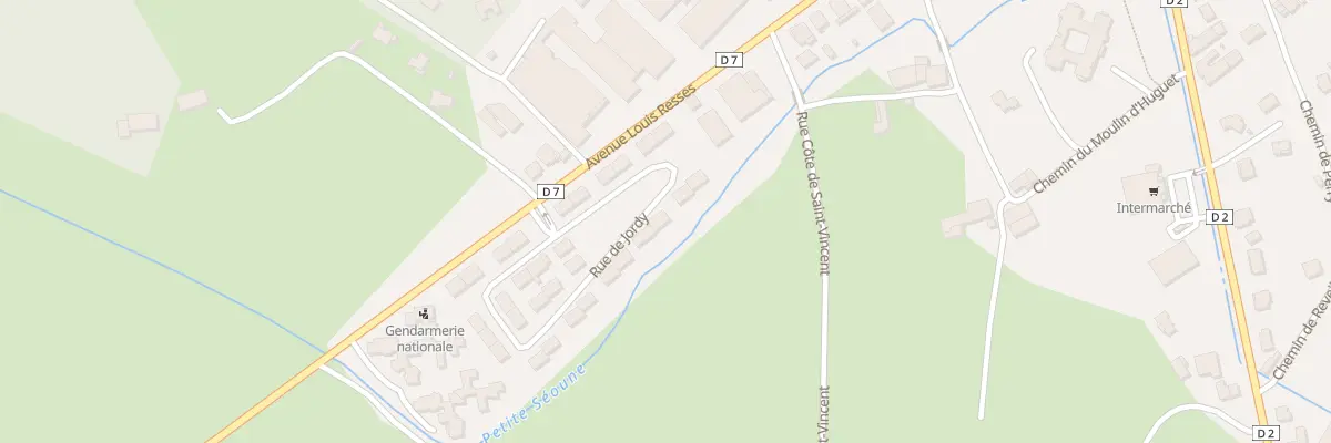 Plan du 17 Rue de Jordy à Montaigu-de-Quercy