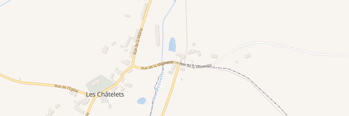 Plan du 1 Rue de la Meuvette aux Châtelets