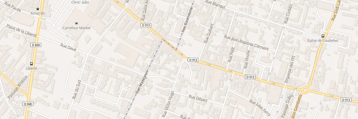 Plan du 225 Rue de la République à Caudebec-lès-Elbeuf