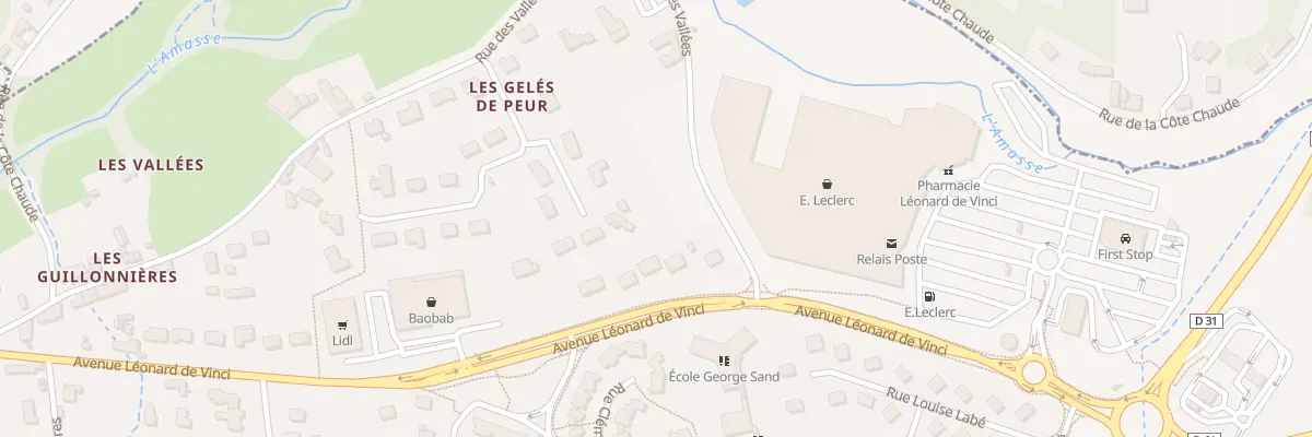 Plan du 165 Av Léonard de Vinci à Amboise