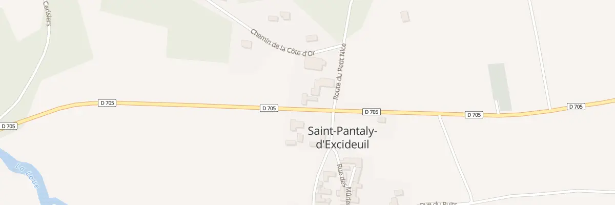 Plan du 30 Le Petit Saint Jean à Saint-Pantaly-d’Excideuil