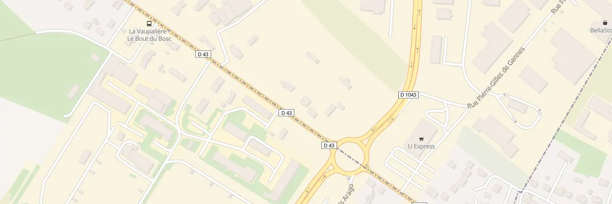 Plan du 394 Rte de Duclair à Saint-Jean-du-Cardonnay