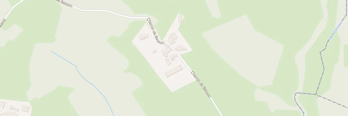 Plan du 4B Chem du Besson à Cassagne