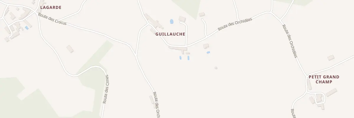 Plan du 110 Guillauche à Sainte-Eulalie-d’Ans