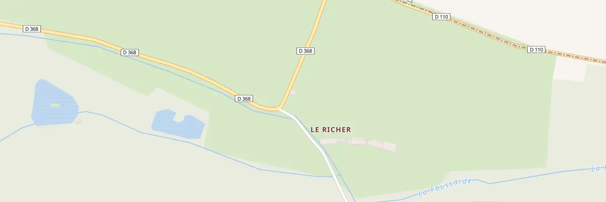 Plan du 1 Richer à Argenvilliers