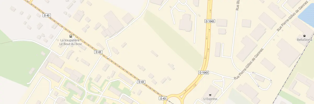 Plan du 414 Rte de Duclair à Saint-Jean-du-Cardonnay