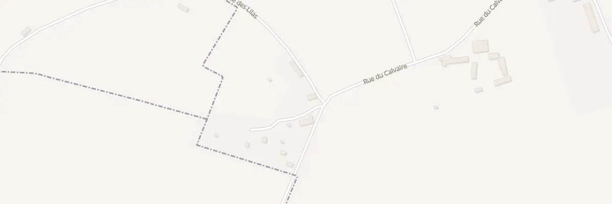 Plan du 2 Rue des Lilas à Fessanvilliers-Mattanvilliers