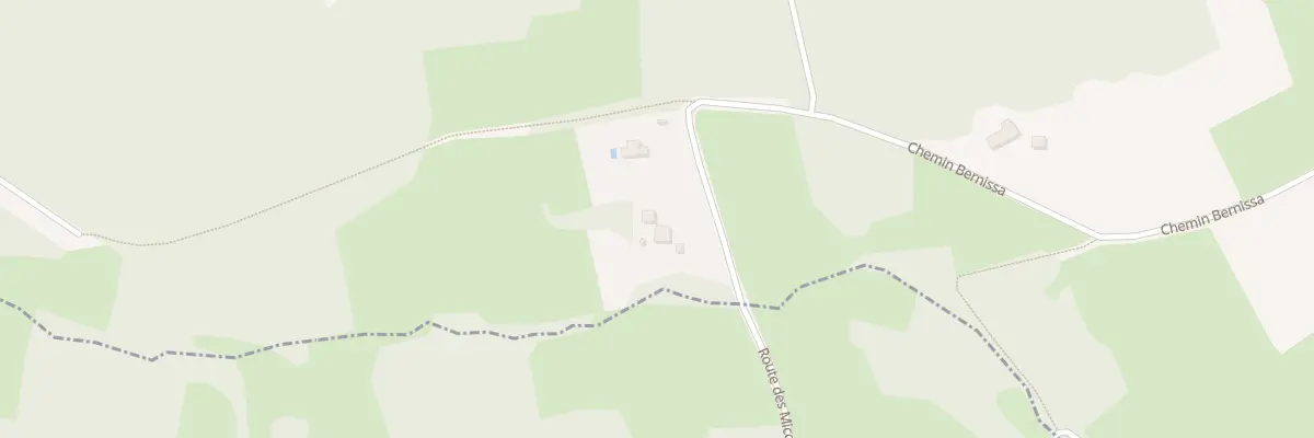 Plan du 171 Bernissa à Mondavezan