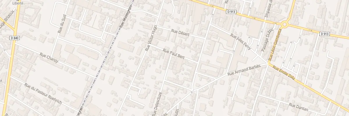 Plan du 12 Rue Paul Bert à Caudebec-lès-Elbeuf