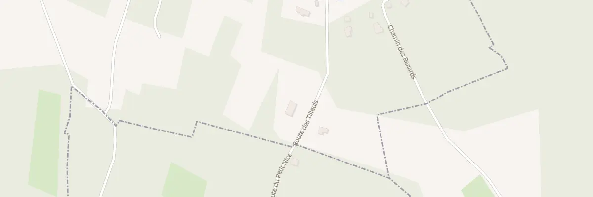 Plan du 1046 Rte des Tilleuls à Saint-Germain-des-Prés
