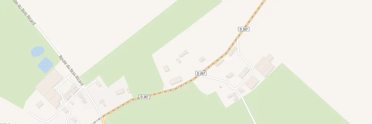 Plan du 1997 Rte du Bois-ricard à Pissy-Pôville