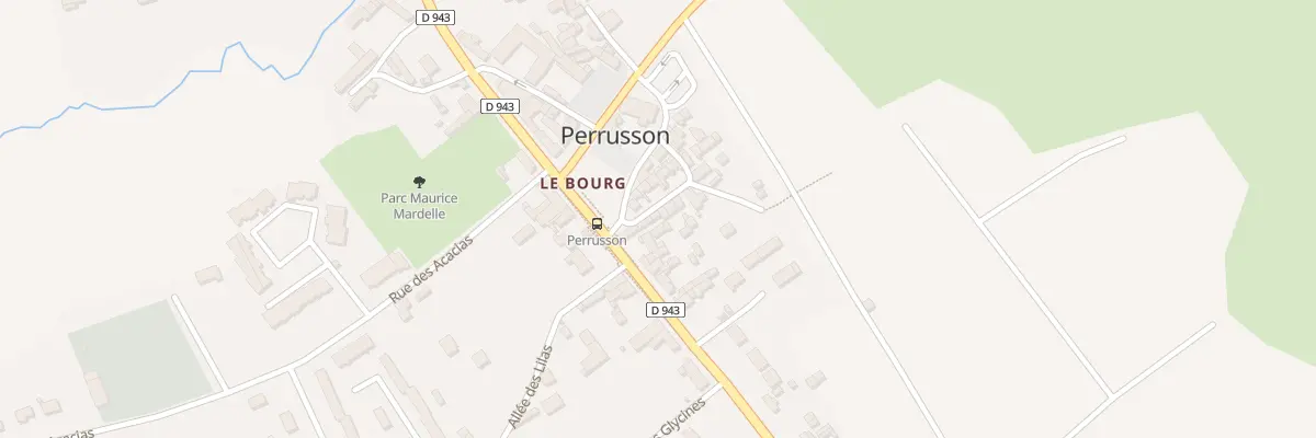 Plan du 6 Imp de la Prairie à Perrusson