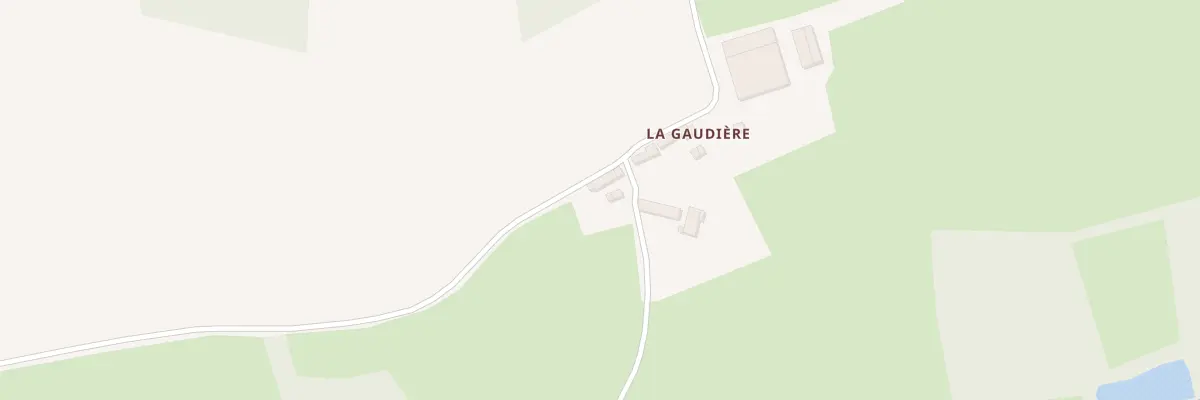 Plan du 1 La Gaudrière à Argenvilliers