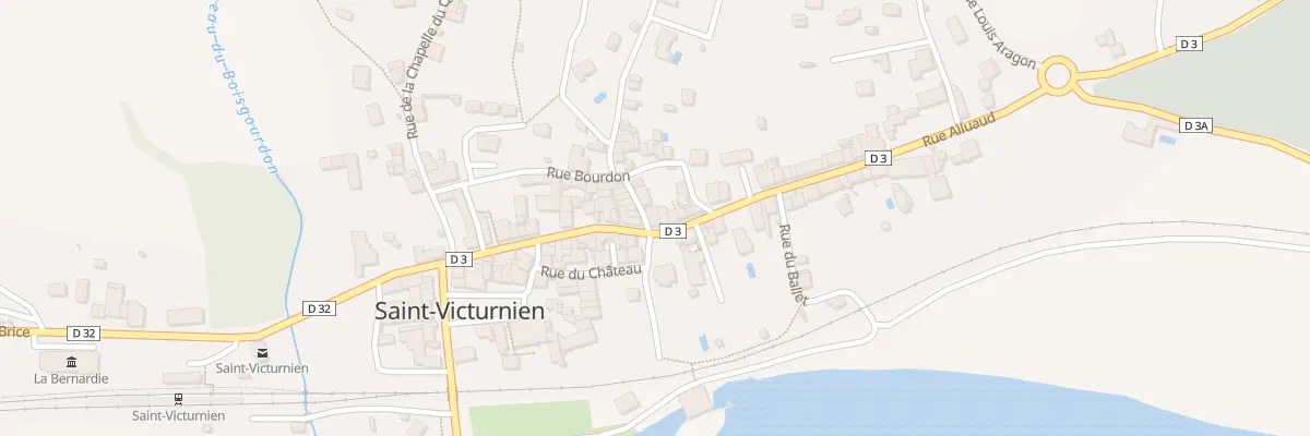 Plan du 2 Rue du Consulat à Saint-Victurnien