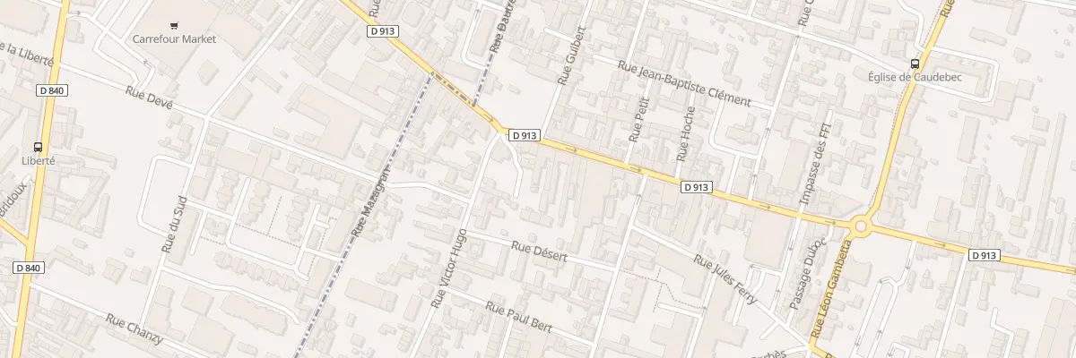 Plan du 219 Rue de la République à Caudebec-lès-Elbeuf