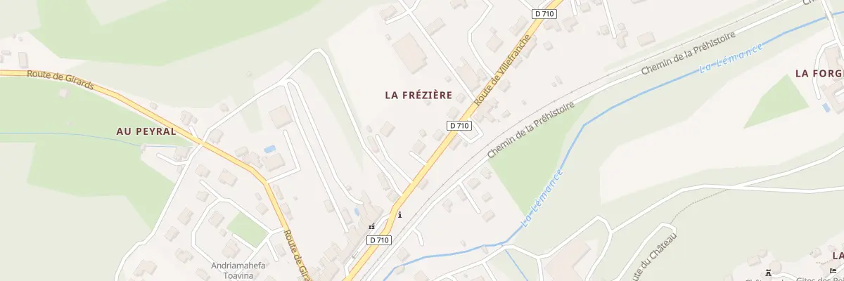 Plan du 697 Rte de Villefranche à Sauveterre-la-Lémance