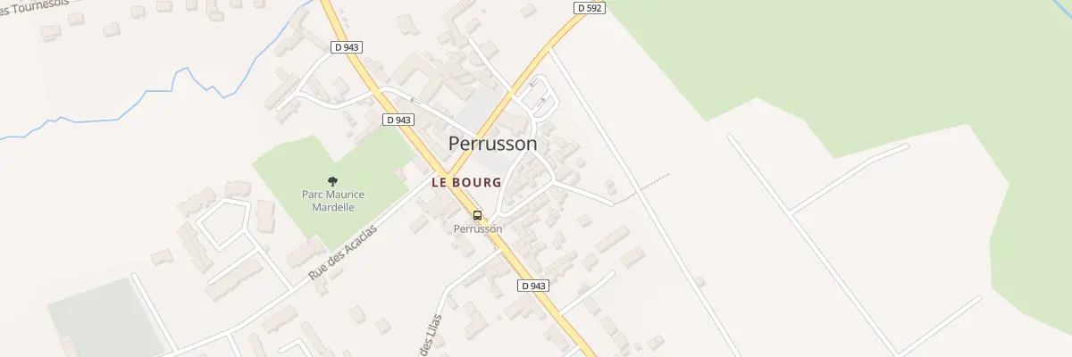 Plan du 5 Imp de la Prairie à Perrusson