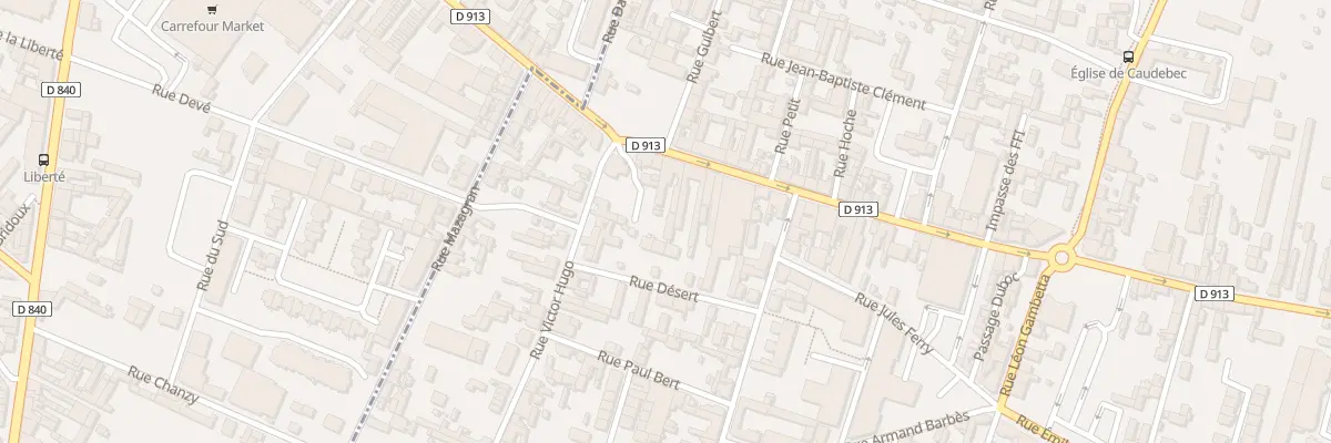 Plan du 219A Rue de la République à Caudebec-lès-Elbeuf