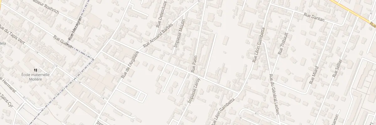 Plan du 22 Rue Patin à Caudebec-lès-Elbeuf