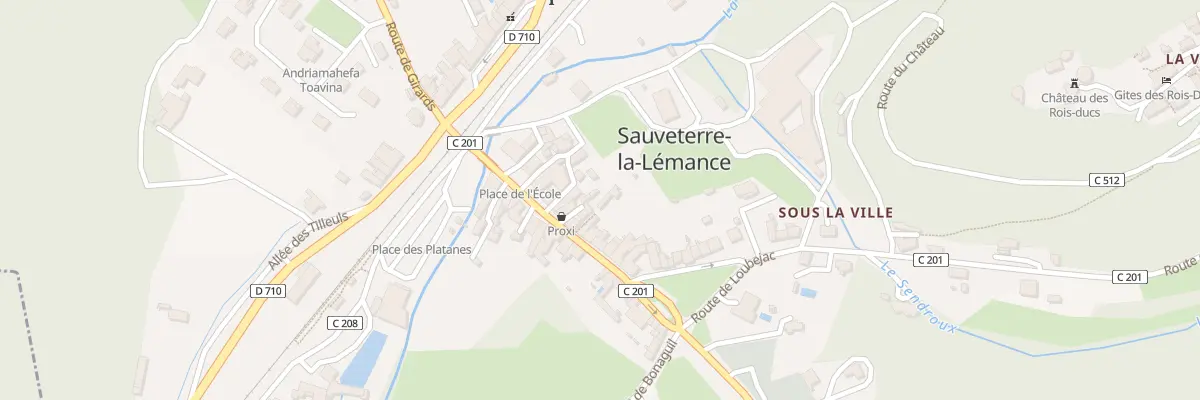 Plan du 20 Imp de la Tannerie à Sauveterre-la-Lémance