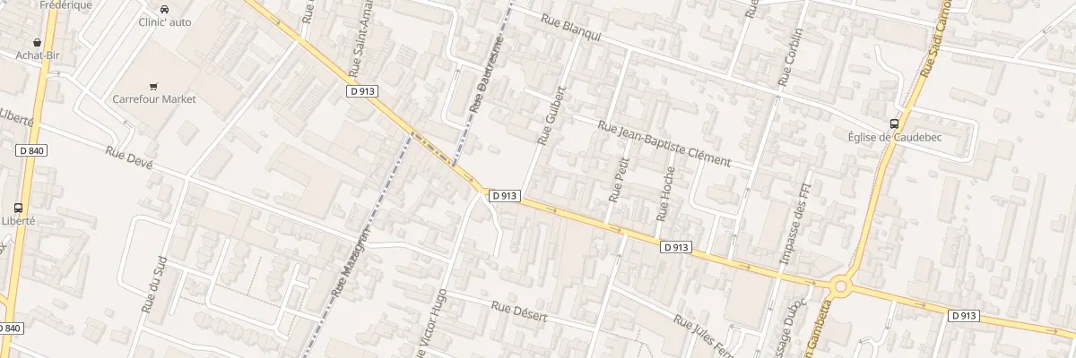 Plan du 21B Rue Guibert à Caudebec-lès-Elbeuf