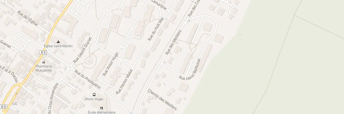 Plan du 3 Rue des Mesliers à Grand-Couronne