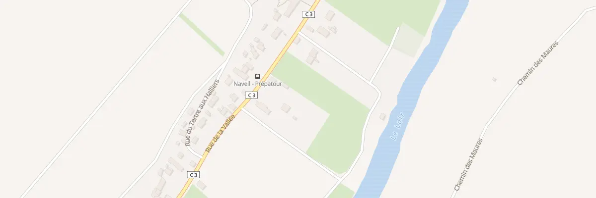 Plan du 72 Rue de la Vallée à Naveil