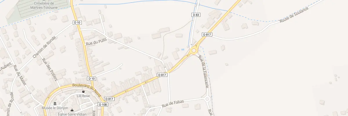 Plan du 41 Rue Saint Roch à Martres-Tolosane