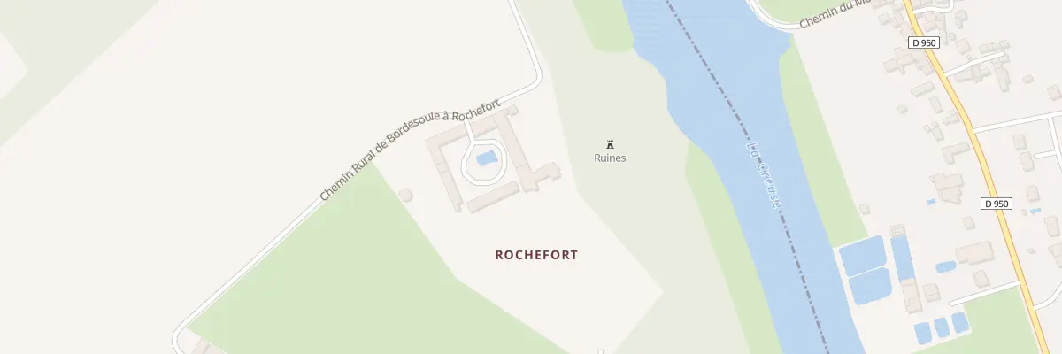 Plan du 5136 Rochefort à Sauzelles