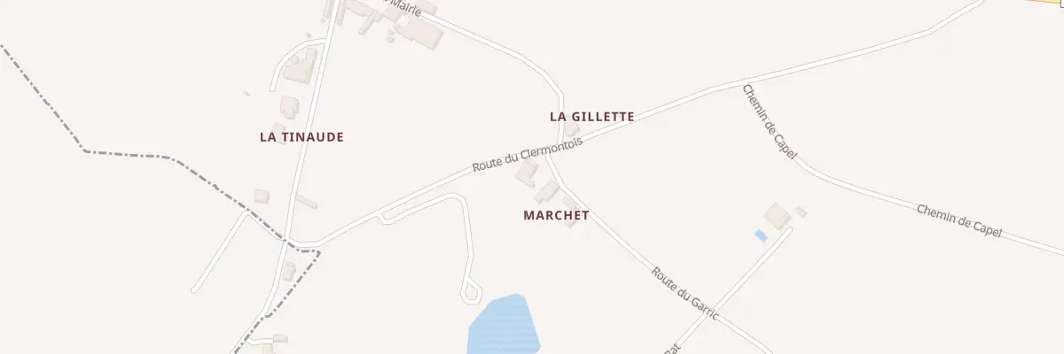 Plan du 5052 Marchet à Saint-Nazaire-de-Valentane