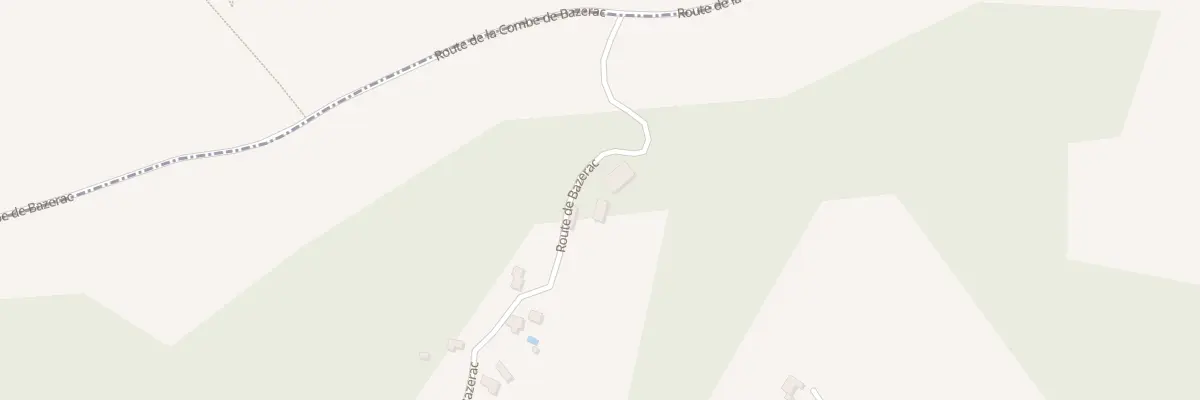 Plan du 18 Bazérac à Thézac