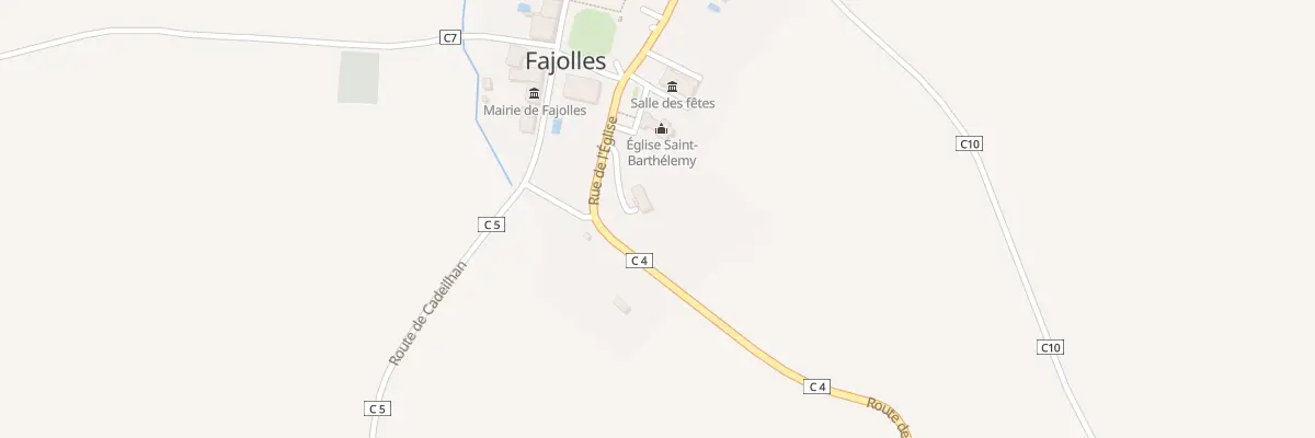 Plan du 5063 Le Castel à Fajolles