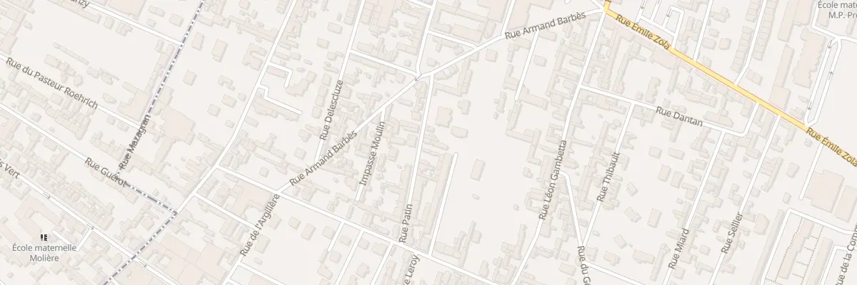 Plan du 7 Rue Patin à Caudebec-lès-Elbeuf