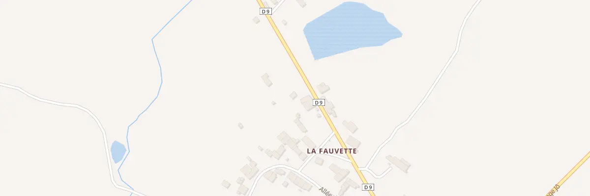 Plan du 5565E La Fauvette à Oradour-sur-Glane