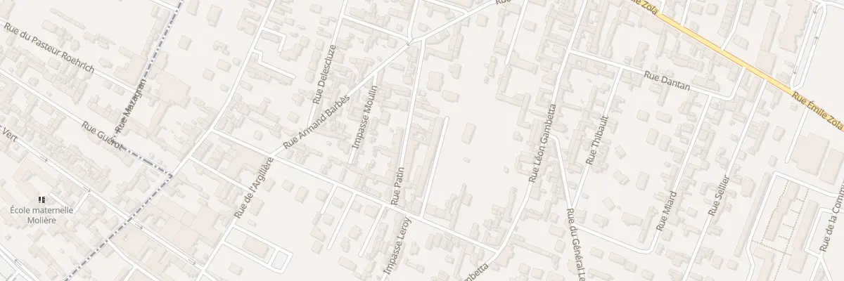 Plan du 15 Rue Patin à Caudebec-lès-Elbeuf