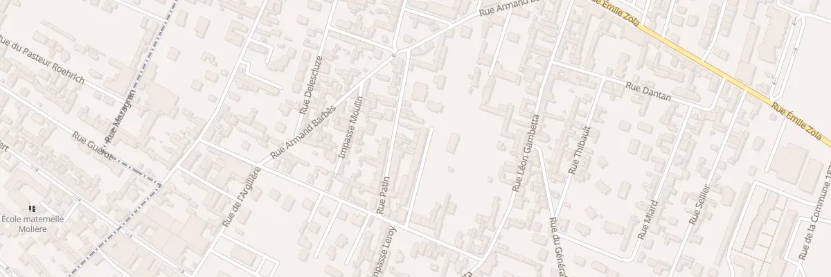 Plan du 11A Rue Patin à Caudebec-lès-Elbeuf