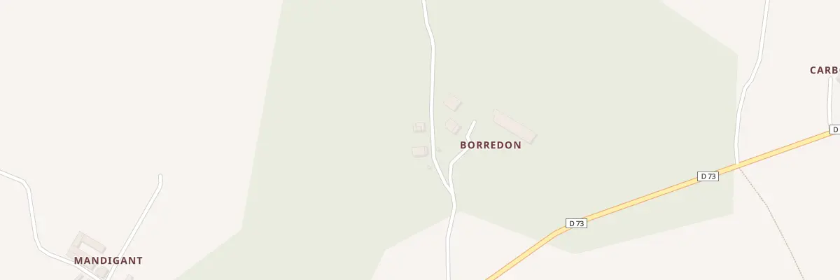 Plan du 5204 Borredon à Touffailles