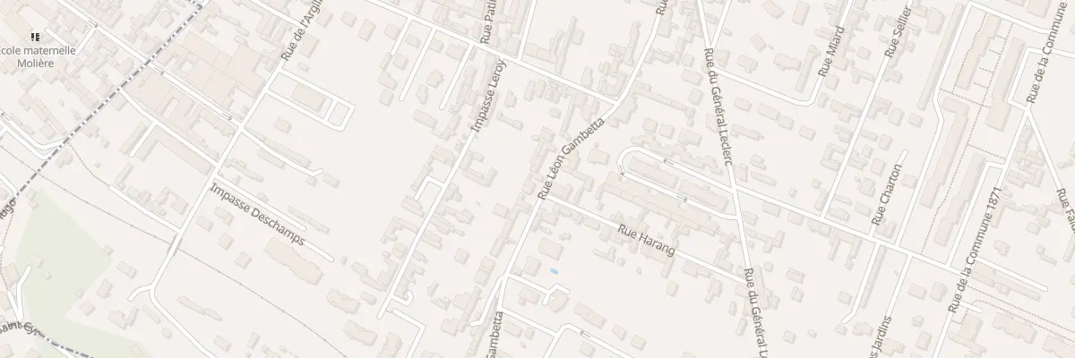 Plan du 58 Rue Léon Gambetta à Caudebec-lès-Elbeuf