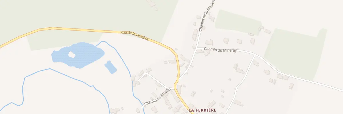 Plan du 19 Rue de la Ferrière à Fontaine-Simon