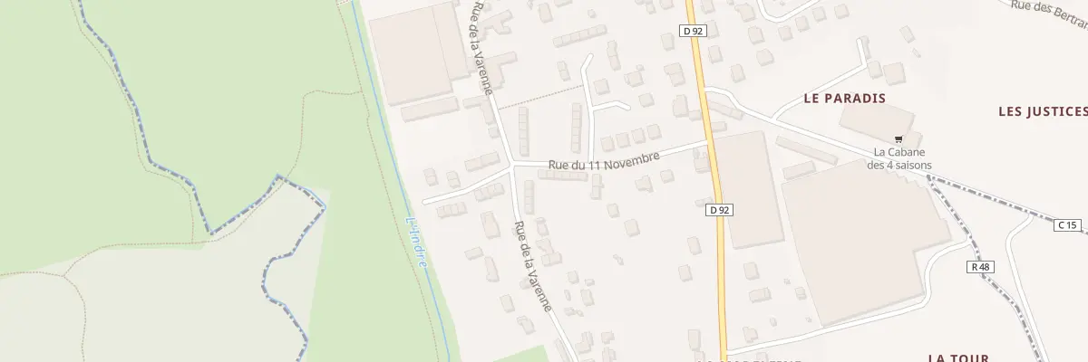 Plan du 24 Rue du 11 Novembre à Beaulieu-lès-Loches