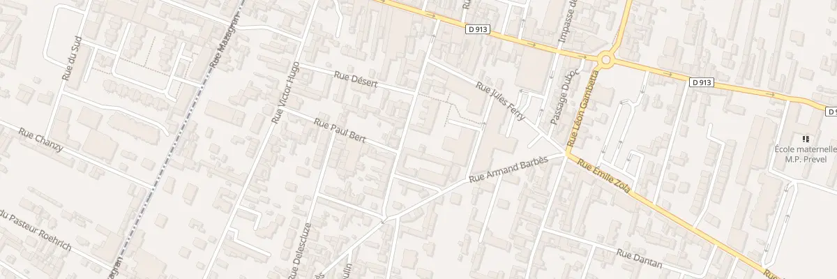 Plan du 9B Rue Raspail à Caudebec-lès-Elbeuf