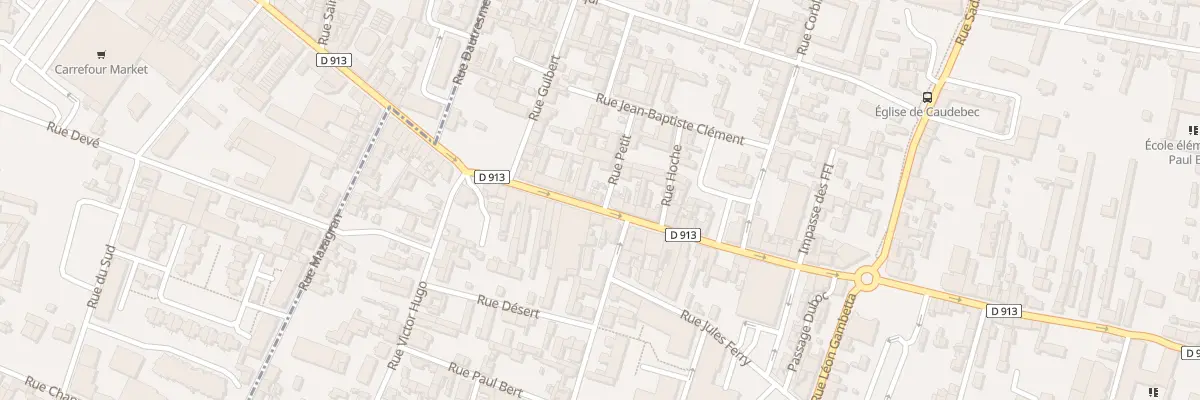 Plan du 192 Rue de la République à Caudebec-lès-Elbeuf