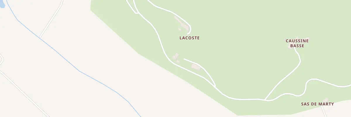 Plan du 5108 Lacoste à Fauroux