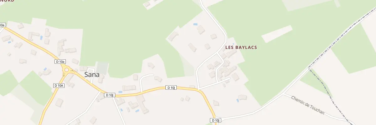 Plan du 65 Rte des Micouleaux à Sana