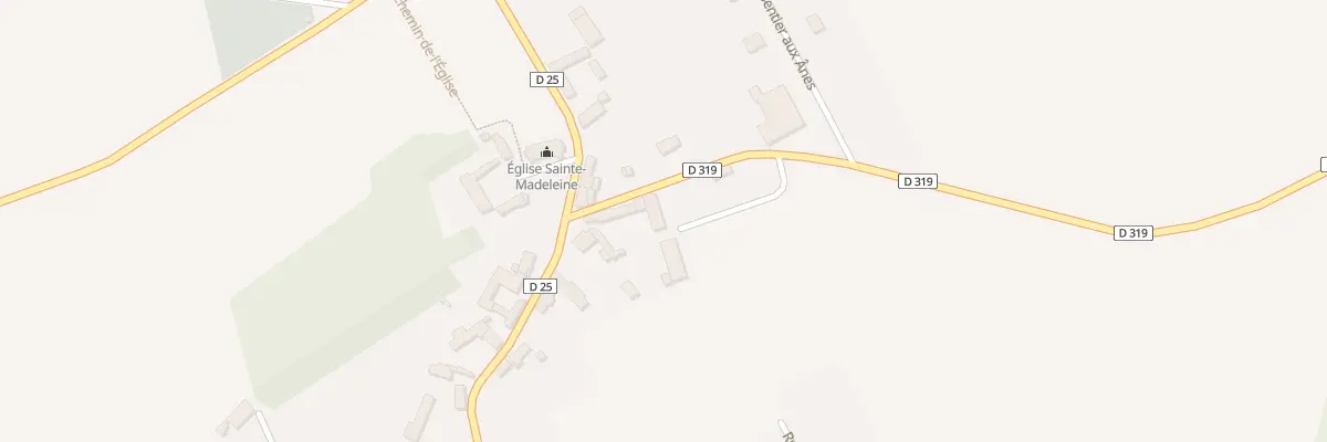 Plan du 2 Rte des Brosses à La Framboisière