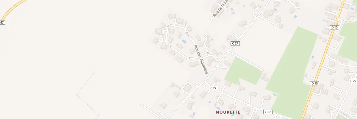 Plan du 28 Rue des Alouettes à Saint-Nicolas-de-la-Grave