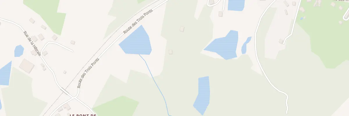 Plan des Ruez à Saint-Pierre-de-Frugie